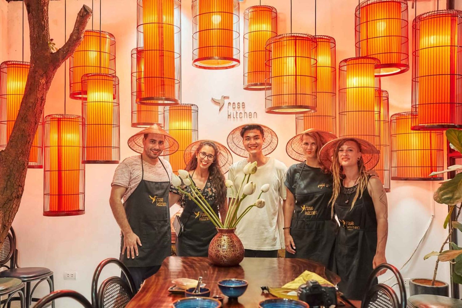 Hanoi: teceremoni, matlagningslektion och familjetraditioner