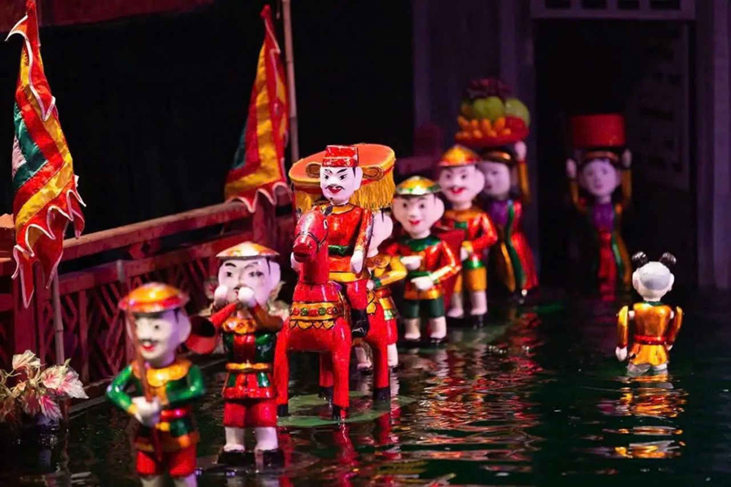 Hanoi: entrada al espectáculo de marionetas acuáticas de Thang Long - sin colas
