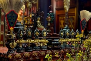 Hanoi: Thang Nghiemin pagoda tai suitsukkeiden kylä ja hattukylä