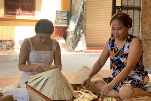 Hanoi: Thang Nghiemin pagoda tai suitsukkeiden kylä ja hattukylä
