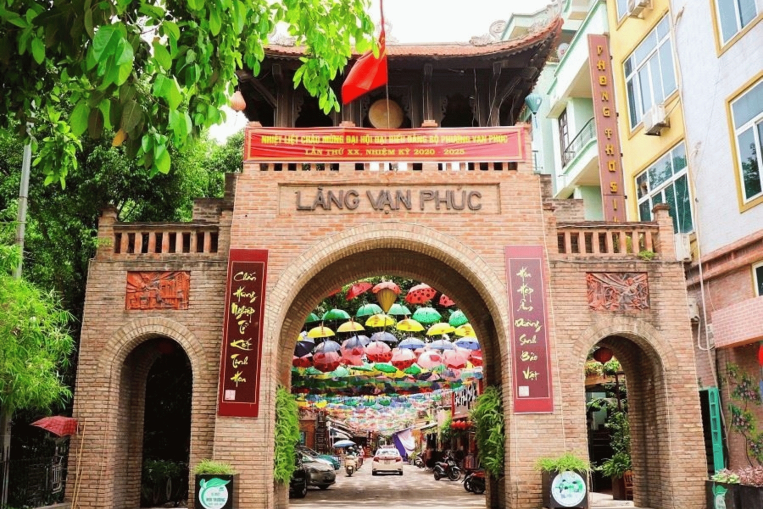 Hanoi: Guidad tur till traditionella byar med siden och bambu