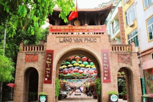 Hanoi: Guidad tur till traditionella byar med siden och bambu