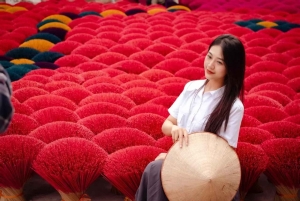 Hanoi: Dagstur til traditionelle landsbyer med frokost