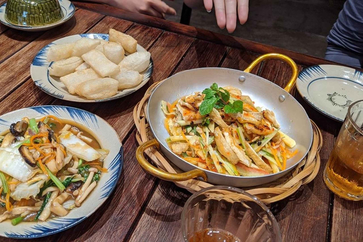 Visite culinaire végétarienne à Hanoi