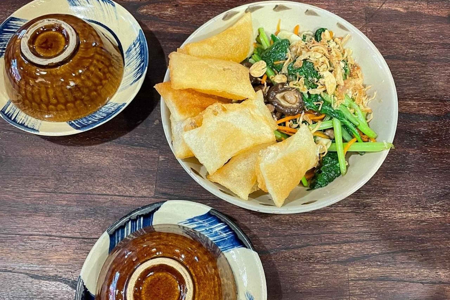 Visite culinaire végétarienne à Hanoi