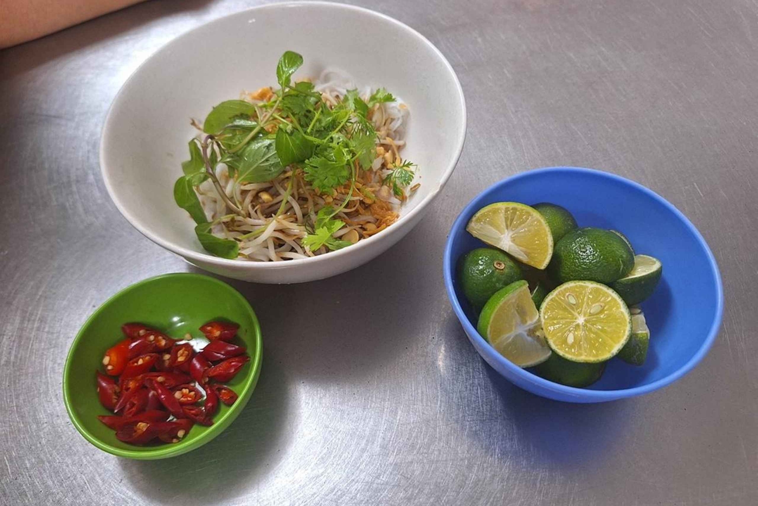 Visite culinaire végétarienne à Hanoi