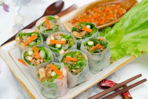 Visite culinaire végétarienne à Hanoi