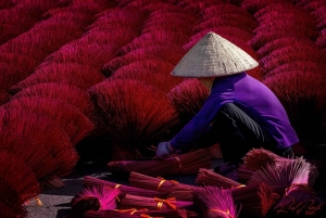 Hanoi: Vermicelli, sojasauce-landsbyen eller Hat, røgelseslandsbyen