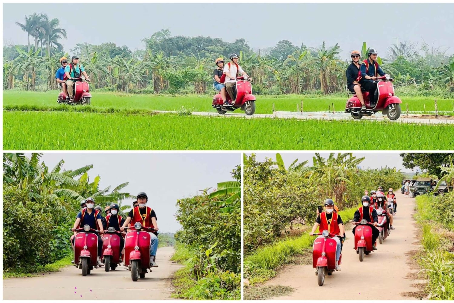 Hanoi Vespa-tur til Bat Trang keramiklandsby ledet af kvinder