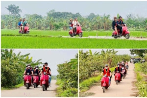 Hanoi Vespa-tur til Bat Trang keramiklandsby ledet af kvinder
