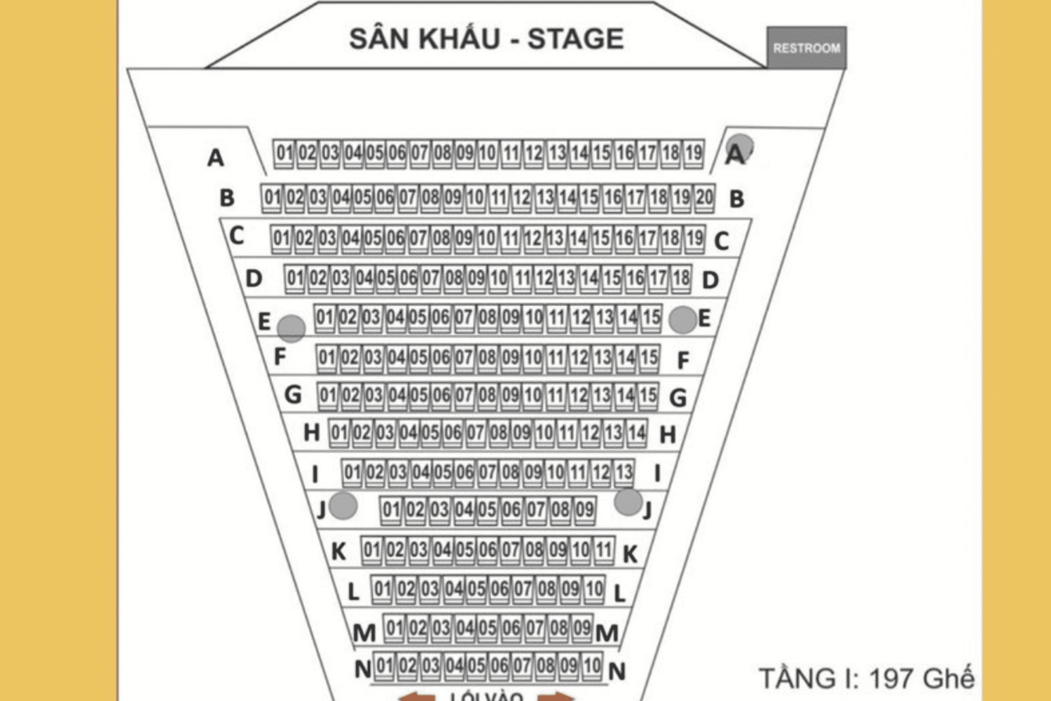 Ханой: входной билет на представление водных кукол