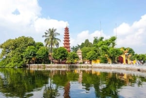 Hanoi WestLake Scenic Tour & Flower Valley & Train Street