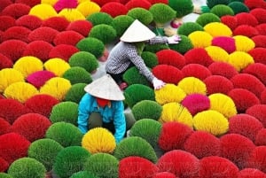 Hanoi: Incense Village, Hat-Making & Lacquer Artisan Tour
