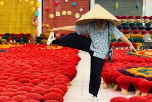 Hanoi's Artisan Trail Incense, Hat Making & Lacquer Art Tour