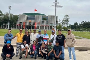 Highlight Hanoi city tour with train street.