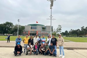 Highlight Hanoi city tour with train street.