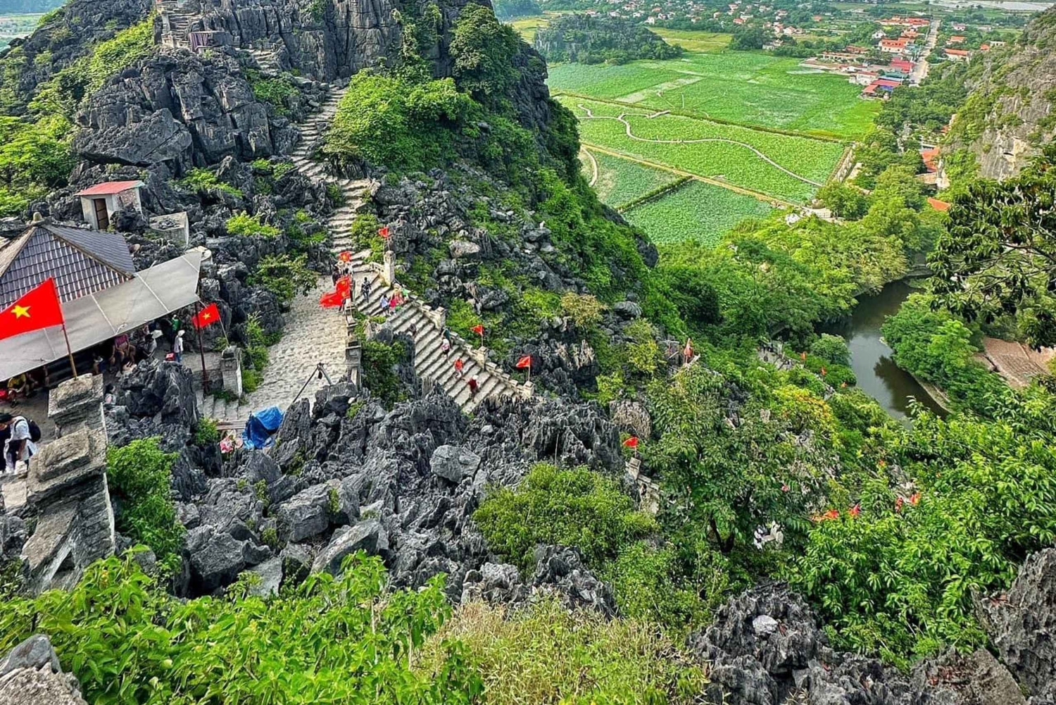 Hoa lu - Trang An, Cueva de Mua en grupo reducido de lujo