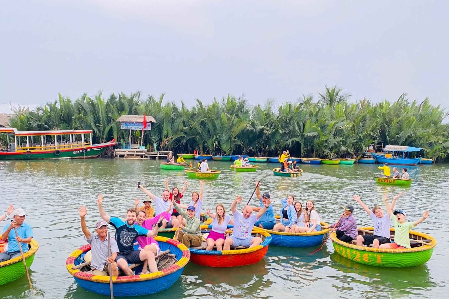 Omvisning i den gamle byen Hoi An og kokosnøttskogen Cam Thanh
