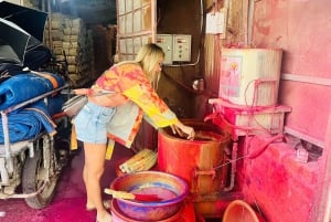 Hanoi: tour artigianale con incenso, produzione di cappelli o ceramica