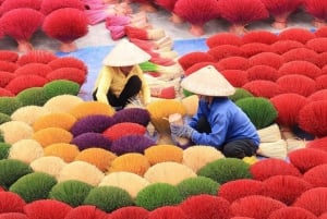 お香の村 - タムコック - ホアルー ハノイ発 9 人少人数グループ