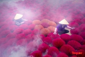 お香の村 - タムコック - ホアルー ハノイ発 9 人少人数グループ