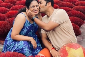 お香の村 - タムコック - ホアルー ハノイ発 9 人少人数グループ