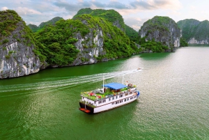 Lan Ha Bay luksuscruise med balkong – sykling + kajakk + billetter