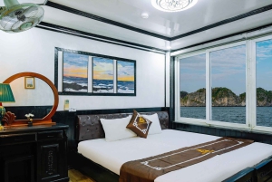 Lan Ha Bay luksuscruise med balkong – sykling + kajakk + billetter