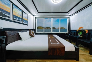 Lan Ha Bay luksuscruise med balkong – sykling + kajakk + billetter