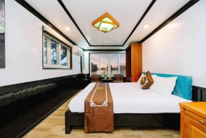 Lan Ha Bay luksuscruise med balkong – sykling + kajakk + billetter