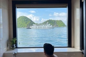 Crucero turístico de 2 días por la bahía de Lan Ha y la isla de Cat Ba
