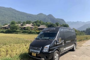 Hanoi: Mai Chau Luxury Limousine Bus Transfer