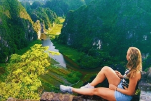 Tur i luksuslimousine: Hoa Lu, Trang An/Tam Coc & Mua Cave