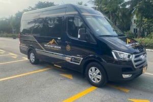 Do/z Zatoki Halong: Transfer luksusową limuzyną z biletem autobusowym