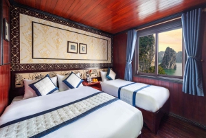 ニンビン：3日間のハロン湾とランハ湾クルーズ（食事付き）