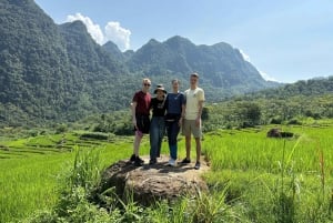 Ninh Binh: 3 dias de trekking e ciclismo em Pu Luong e Mai Chau