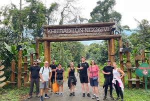 Ninh Binh: CUC PHUONG Park – dagstur med vandretur i junglen, LILLE GRUPPE