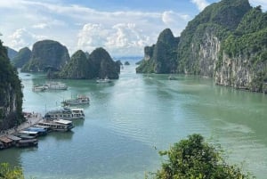 Ninh Binh: crociera di un giorno nella baia di Halong con pranzo e ritorno ad Hanoi