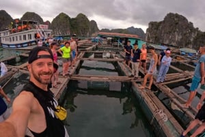 Ninh Binh: Przytulne rejsy po zatoce Lan Ha - wycieczka rowerowa, kajak, posiłki