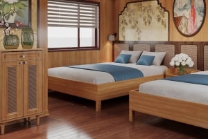 Ninh Binh: Lan Ha, Halong bay luxury cruises with balcony