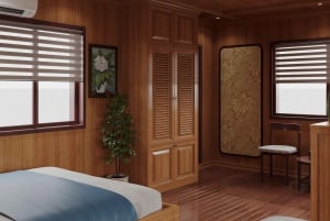 Ninh Binh: Lan Ha, Halong bay luxury cruises with balcony
