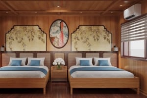 Ninh Binh: Lan Ha, Halong bay luxury cruises with balcony