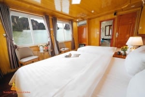 Ninh Binh: Lan Ha, Halong bay luxury cruises with balcony