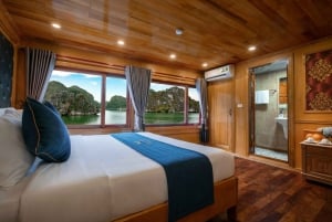 Ninh Binh: Lan Ha, Halong bay luxury cruises with balcony