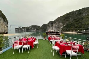 Ninh Binh: Lan Ha, Halong bay luxury cruises with balcony