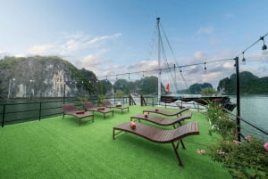 Ninh Binh: Lan Ha, Halong bay luxury cruises with balcony
