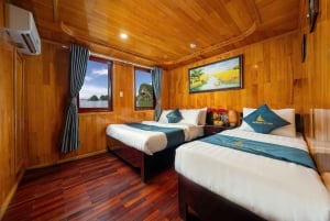 Ninh Binh: Lan Ha, Halong bay luxury cruises with balcony
