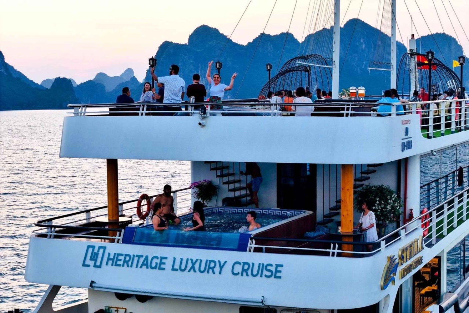 Ninh Binh Overnight Halong Bay Luksusowy rejs 5-gwiazdkowy