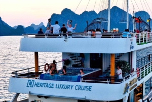 Ninh Binh Overnight Halong Bay Luksusowy rejs 5-gwiazdkowy