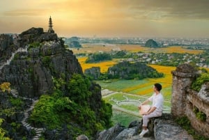 Ninh Binh 1-Tagestour Bai Dinh Trang An Mua Cave Kleingruppe